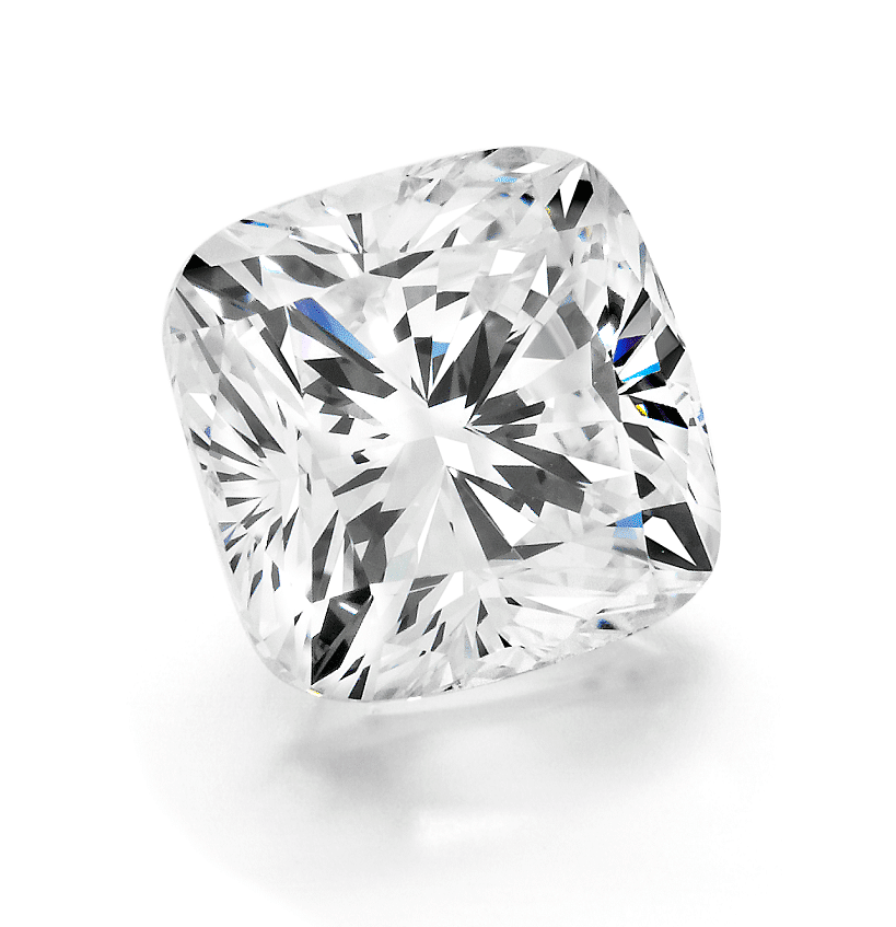 Loose cushion deals diamonds