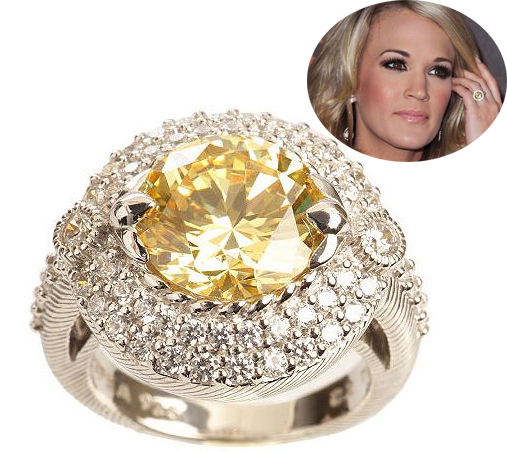 carrie underwood engagement ring