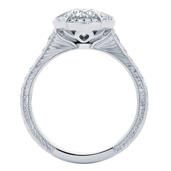 Atlantis Platinum Engagement Ring