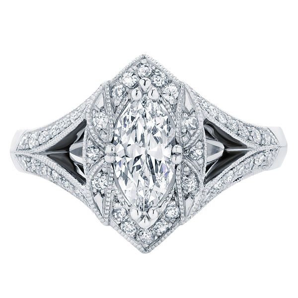 Aura Platinum Engagement Ring