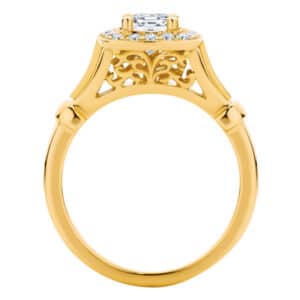 Florence Yellow Gold Engagement Ring