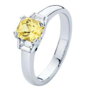 Radiance White Gold Engagement Ring