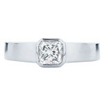 Tzarina Platinum Engagement Ring