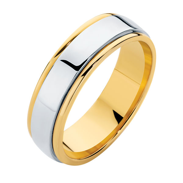 Golden 22K 5mm Gold Band Couple Rings at Rs 107500/piece in Secunderabad |  ID: 2853288861033