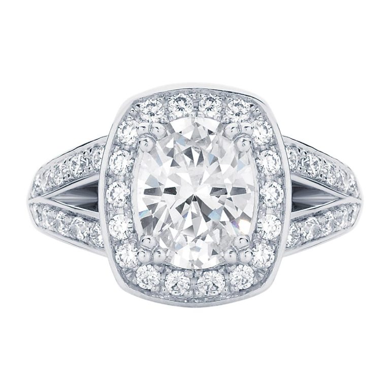 Diamond Sky White Gold Engagement Ring