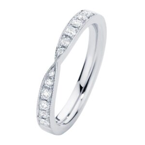 Stella Brilliant White Gold Wedding Ring