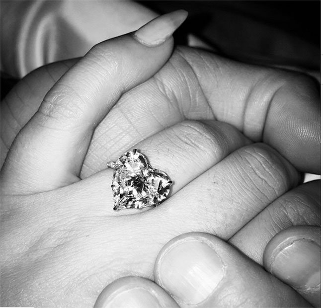 Lady Gaga's engagement ring