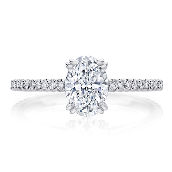 Aurelia White Gold Engagement Ring