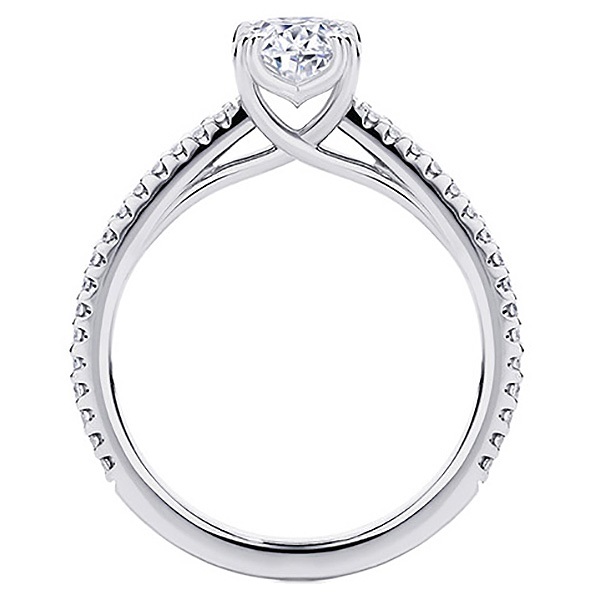 Aurelia White Gold Engagement Ring
