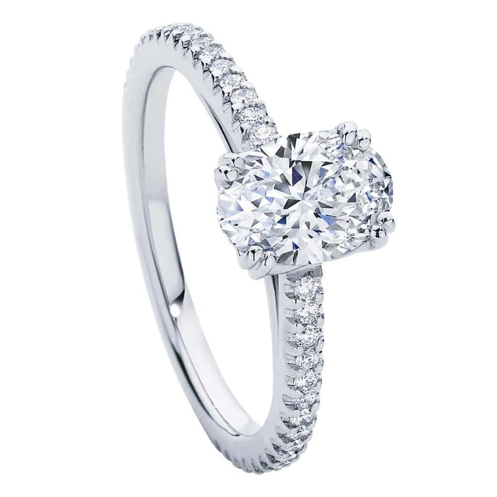 Aurelia White Gold Engagement Ring