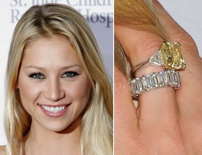 Anna Kournikova engagement ring