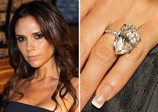 Victoria Beckham Engagement Ring