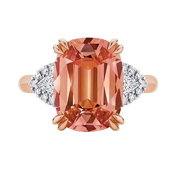 Malaya Rose Gold Engagement Ring