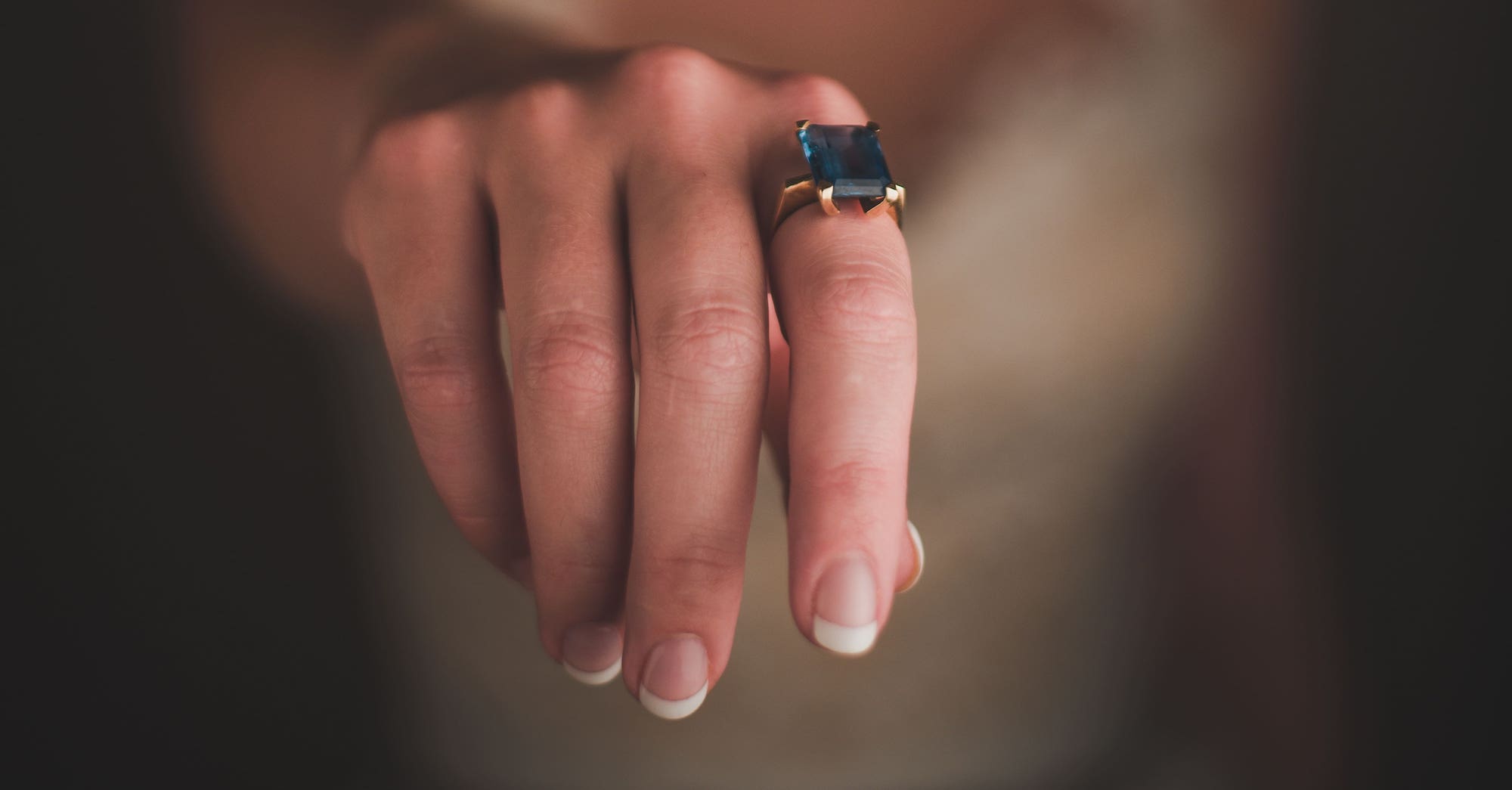 jesmonite jewellery storage| alternative gift ornament Middle finger ring holder
