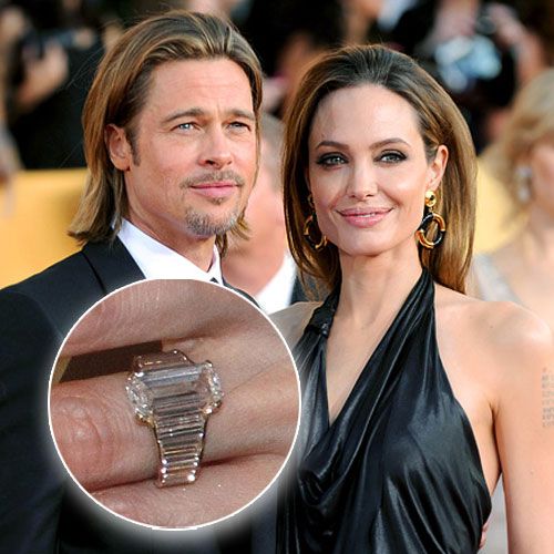 Angelina Jolie engagement ring