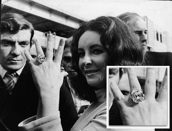 Elizabeth Taylor engagement ring