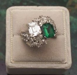 jackie kennedy's engagement ring