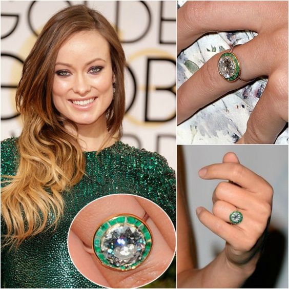 olivia wilde's engagement ring