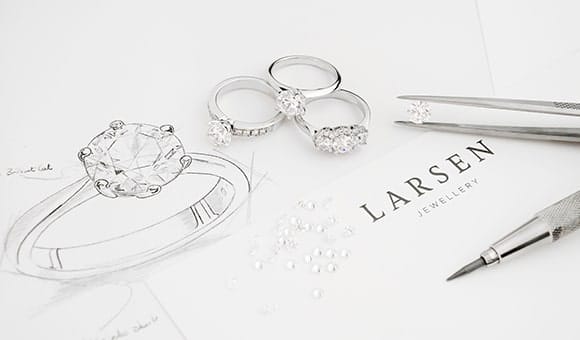 Bespoke engagement rings made in Sydney