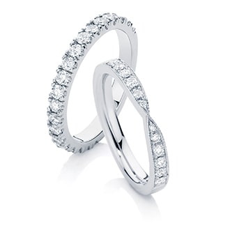 Women's Wedding Ring Designs by Australian Designers at Larsen Jewellery in Sydney