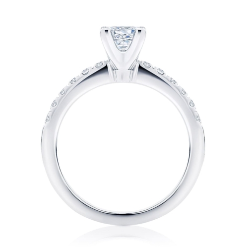 Amore (Princess) White Gold