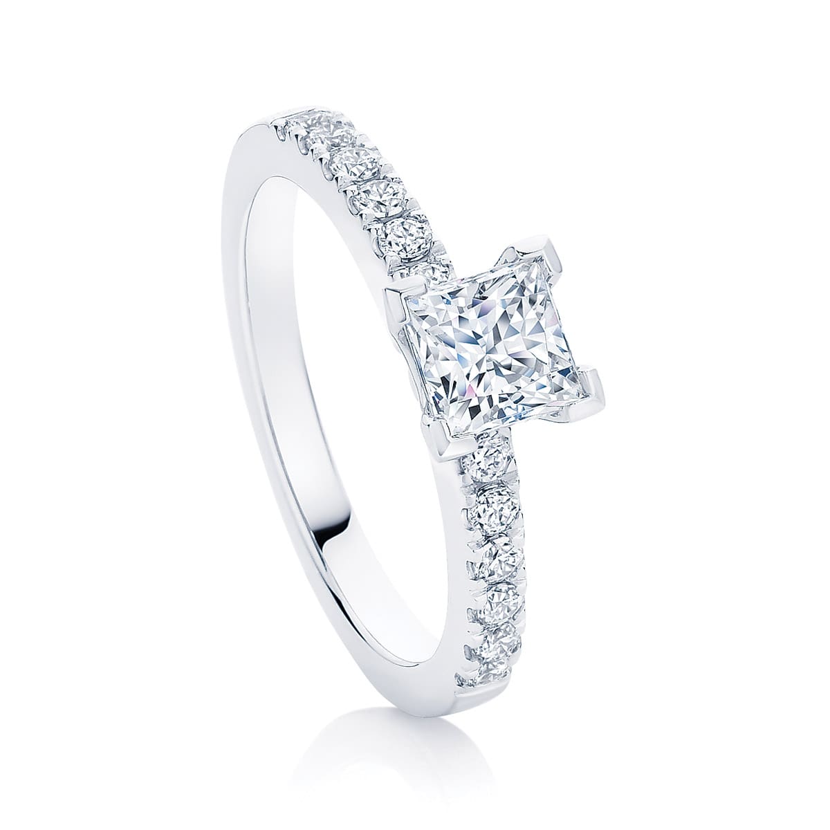 Amore (Princess) White Gold