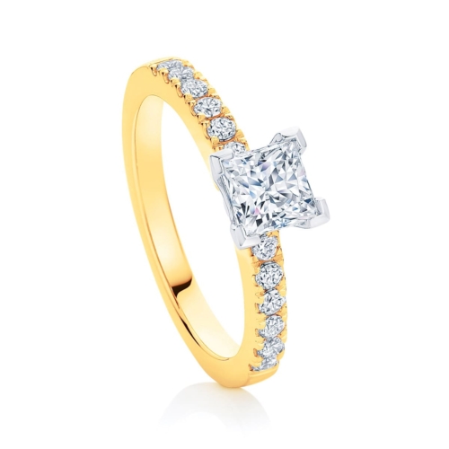 Amore (Princess) Yellow Gold