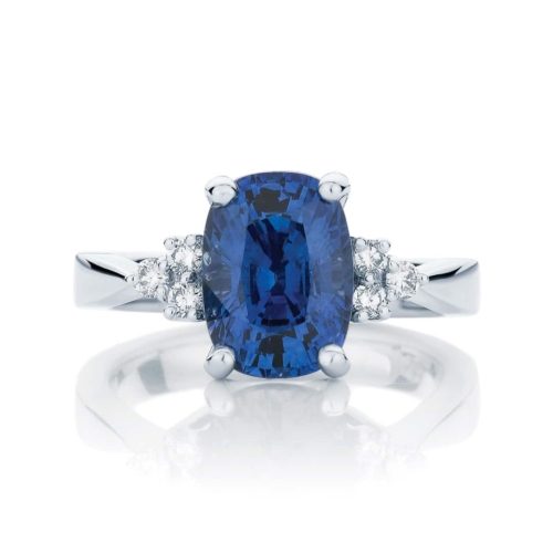 Cushion Other Engagement Ring White Gold | Cobalt