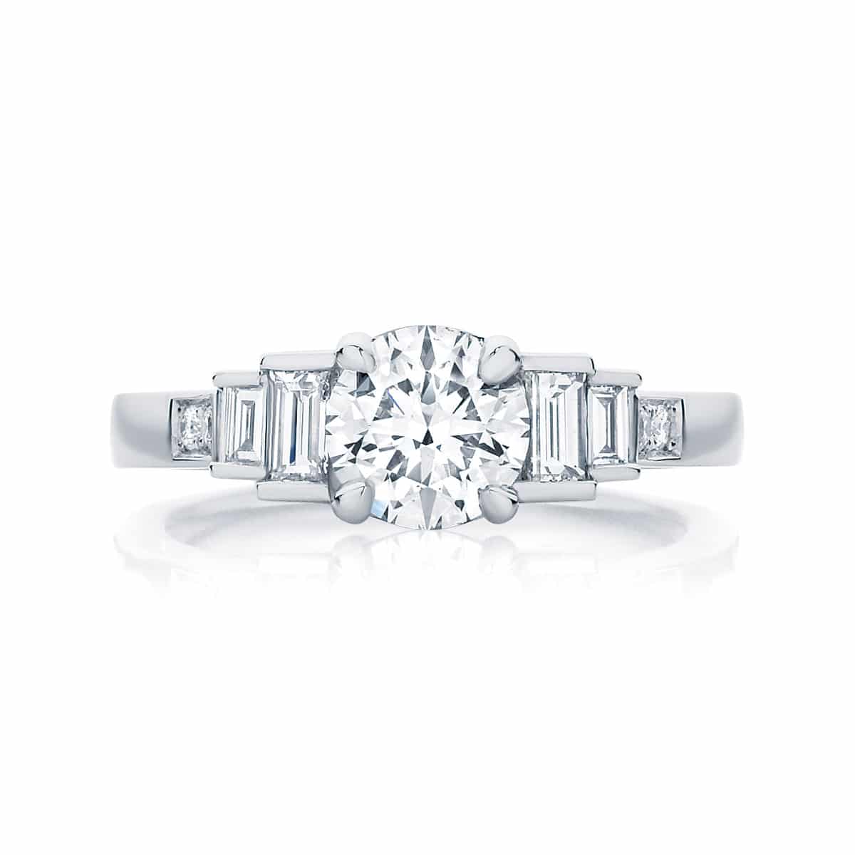 Round Other Engagement Ring Platinum | Liberty