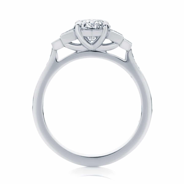 Round Other Engagement Ring Platinum | Liberty