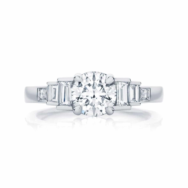 Round Other Engagement Ring White Gold | Liberty