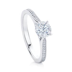 White Gold Engagement Rings & Bands | Your Perfect Ring Awaits