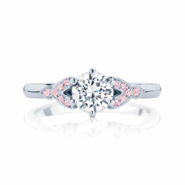 Sapphire Engagement Ring Platinum | Morning Star III