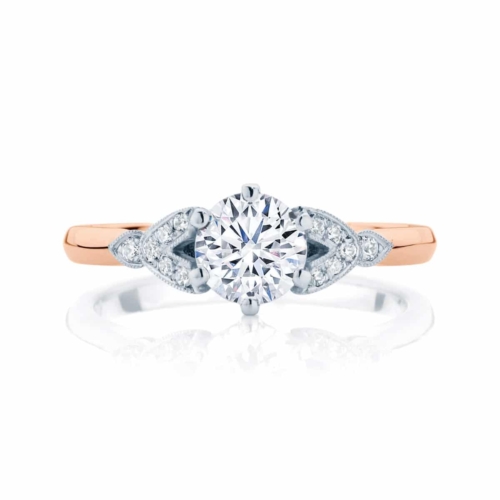 Round Other Engagement Ring Rose Gold | Morning Star