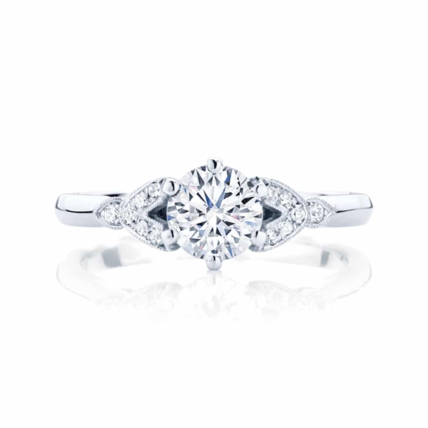 Round Other Engagement Ring White Gold | Morning Star