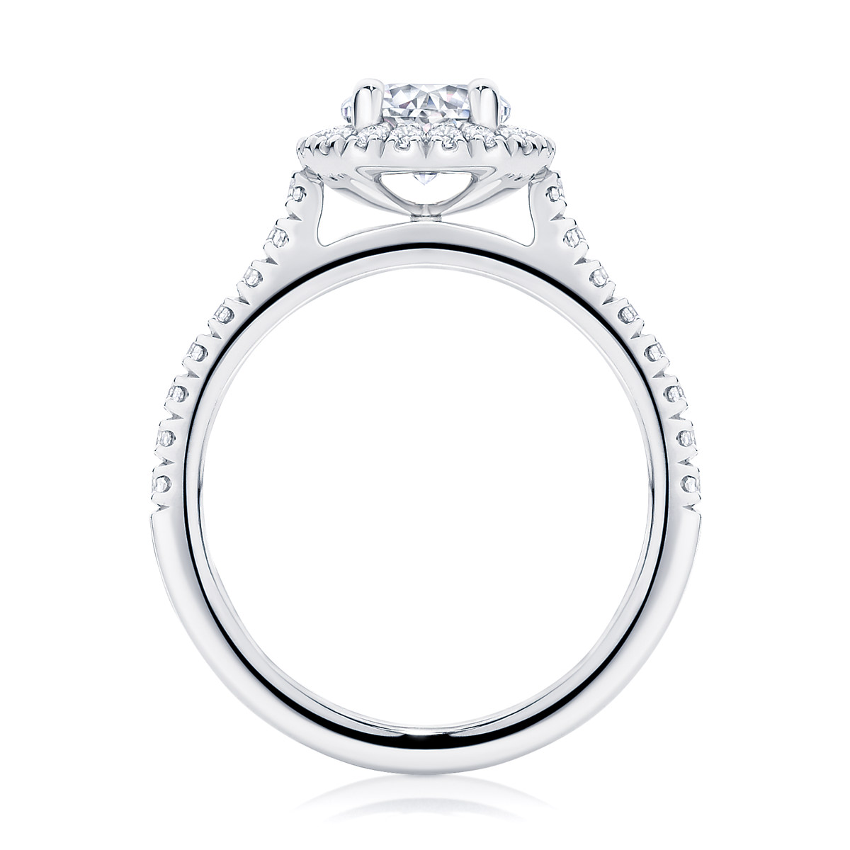 Halo Engagement Rings Made in Australia