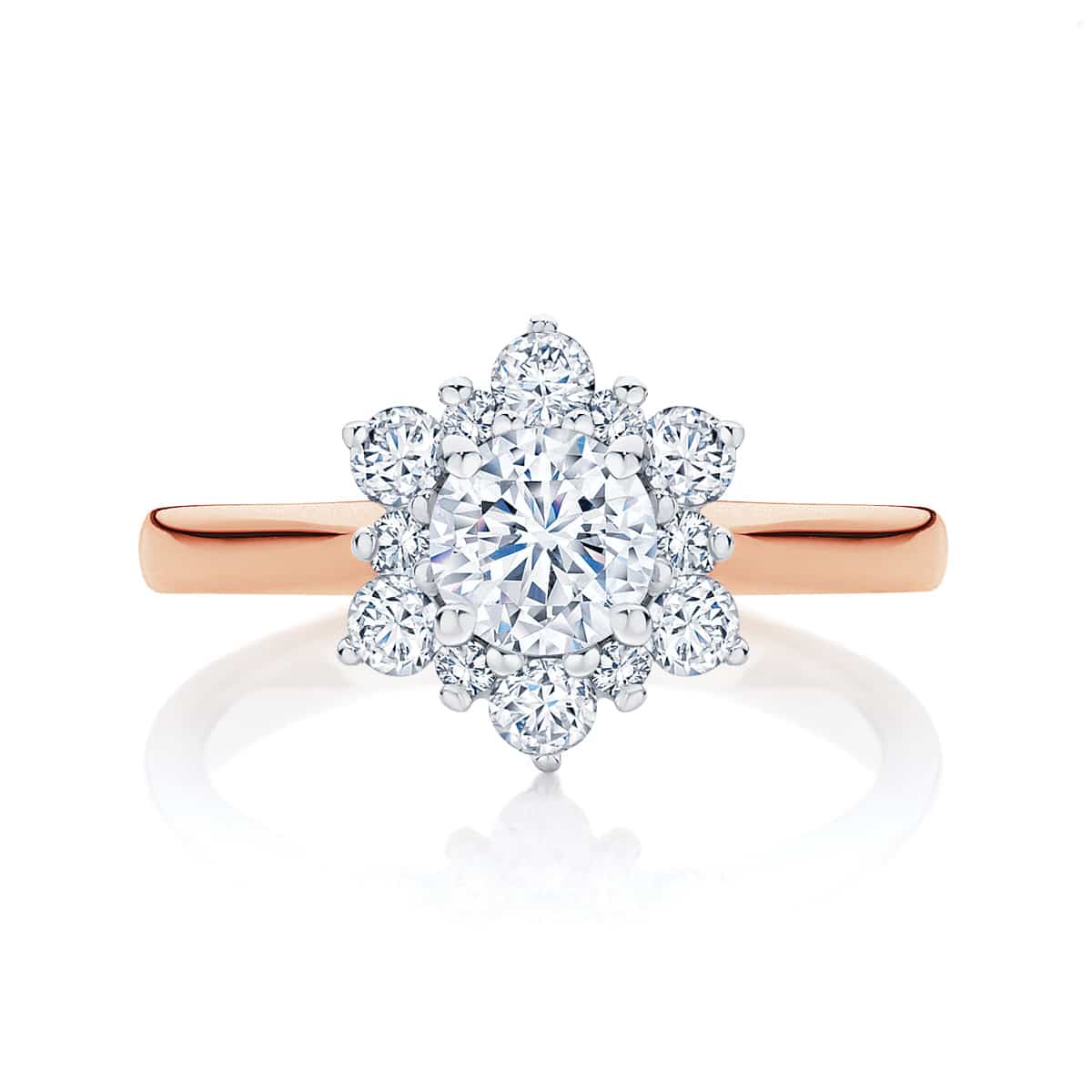 Snowflake diamond ring 2025