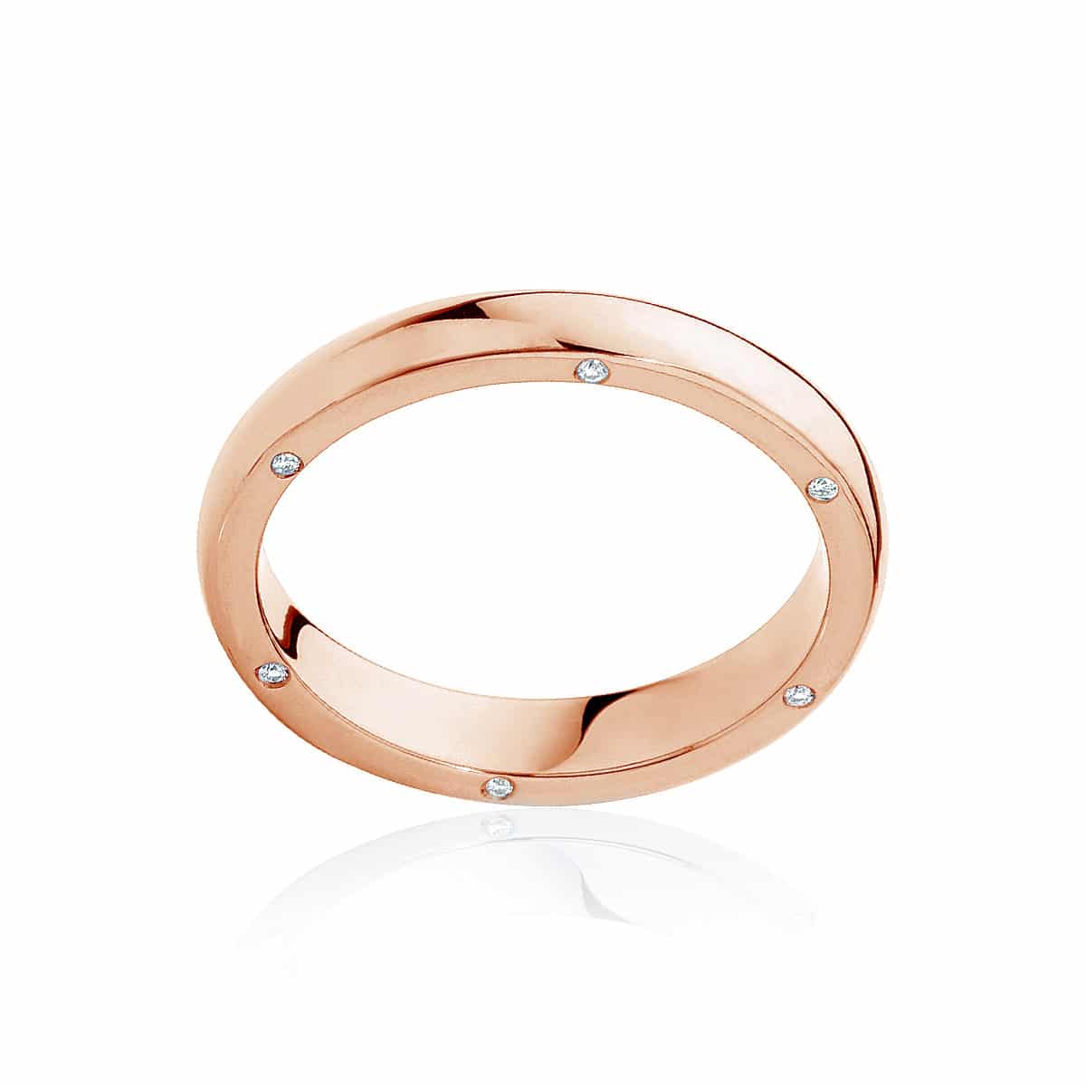 Womens Rose Gold Wedding Ring|Astoria