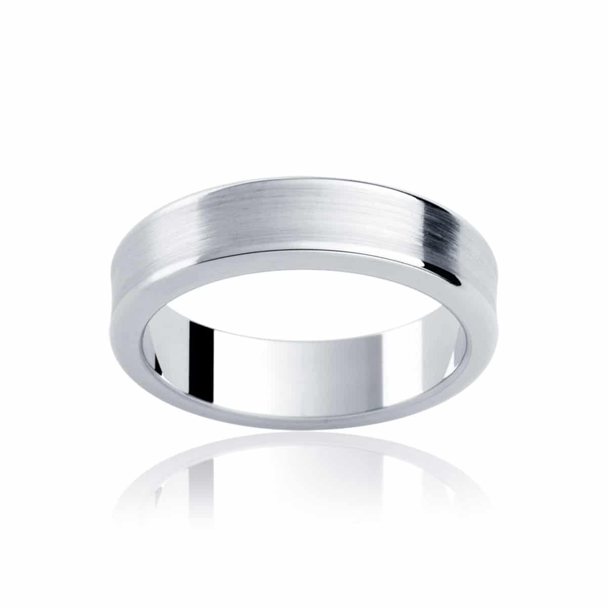 Mens Platinum Wedding Ring|Atlas