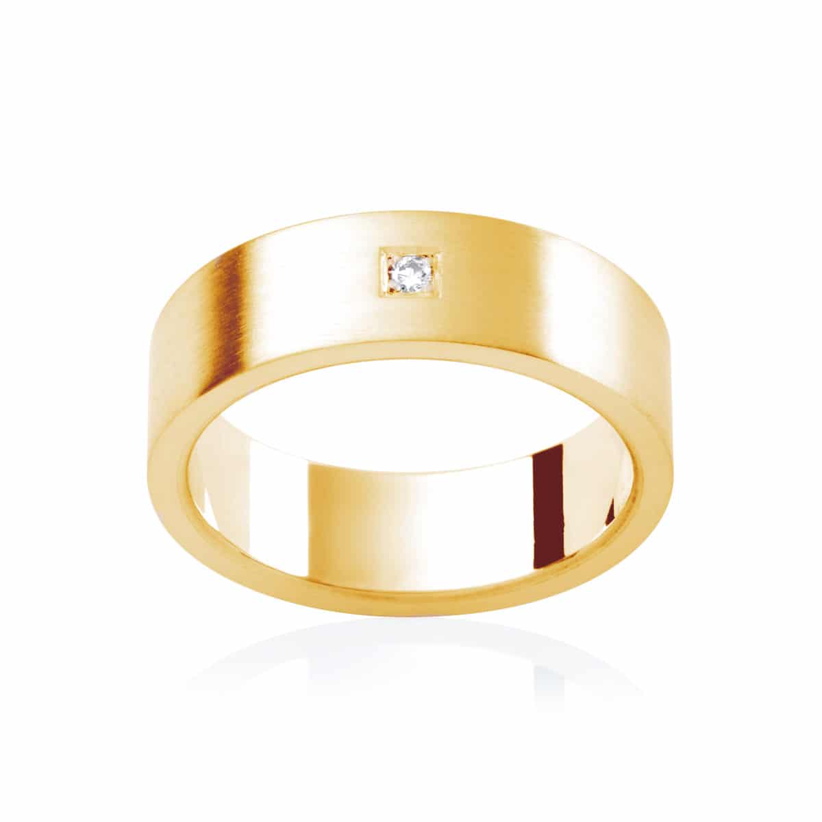 Mens Yellow Gold Wedding Ring|Berkshire