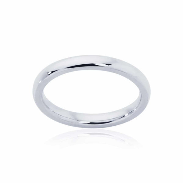 Womens Classic Platinum Wedding Ring|Classical Fine