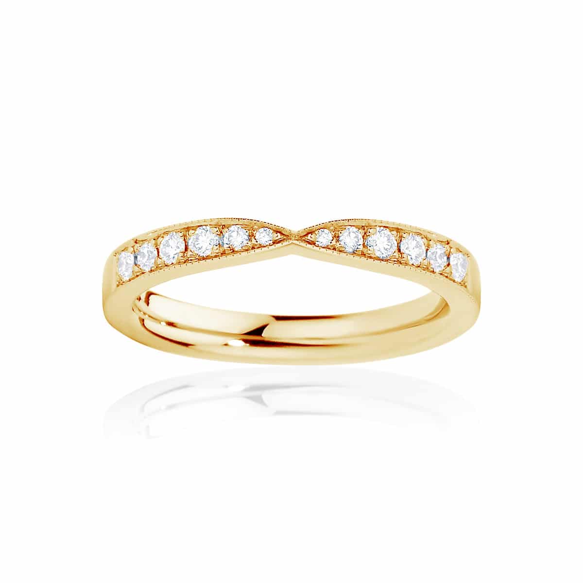 Womens Yellow Gold Wedding Ring|Darling