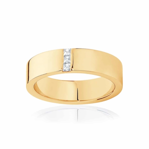 Mens Yellow Gold Wedding Ring|Duxton