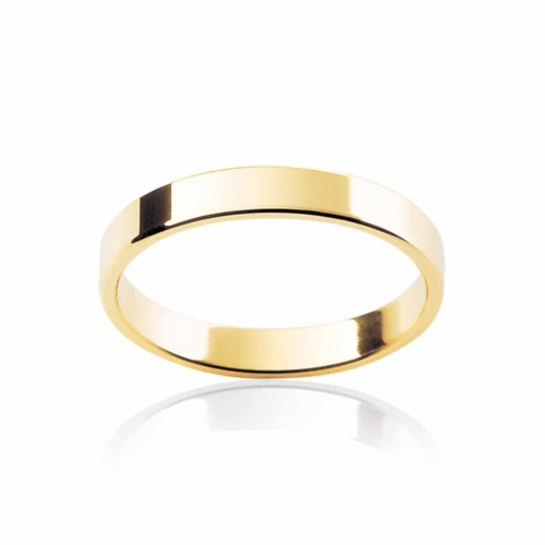 Womens Classic Yellow Gold Wedding Ring|Fine Neo