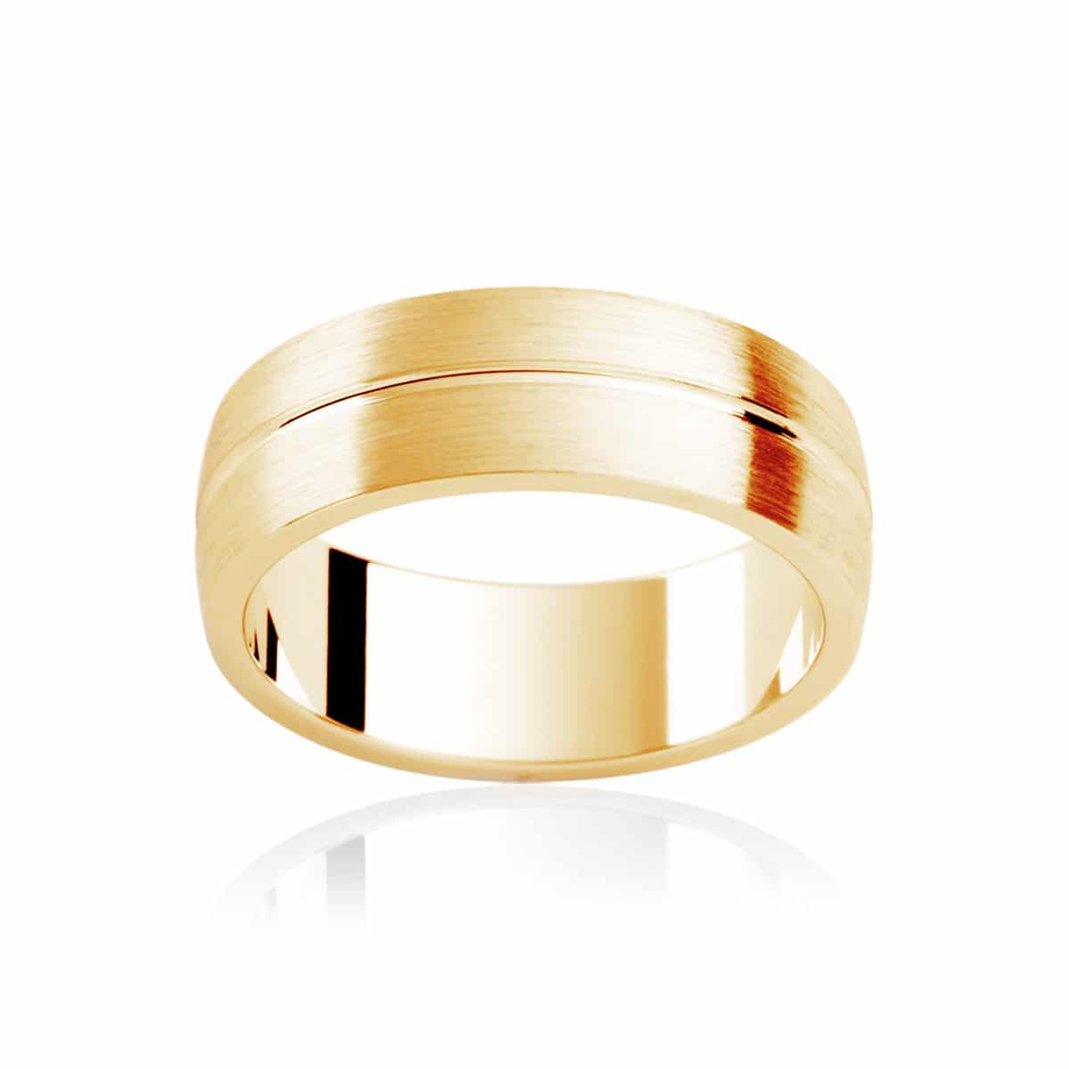 Mens Yellow Gold Wedding Ring|Grange