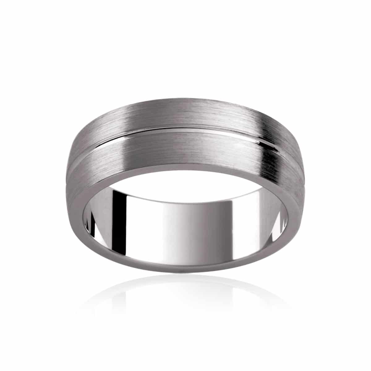 Mens Titanium Wedding Ring|Kyoto