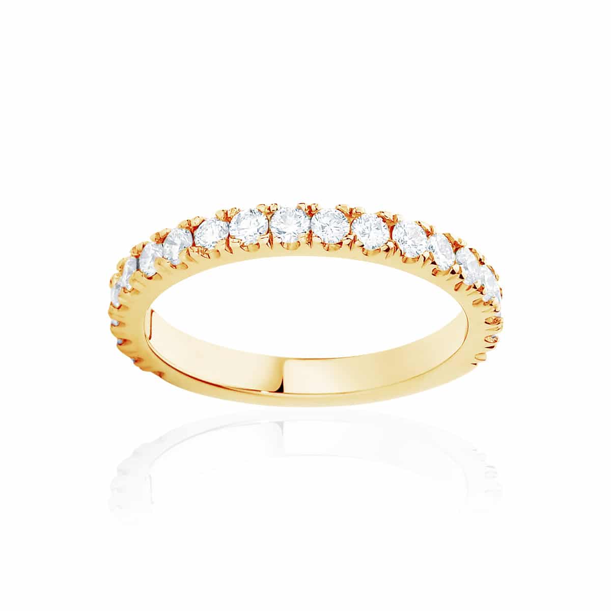 Womens Yellow Gold Wedding Ring|Novo