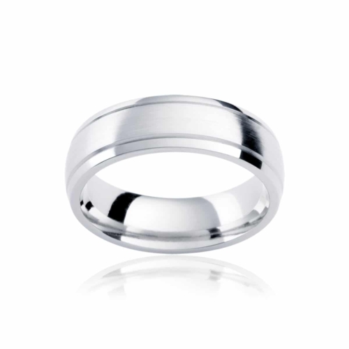 Mens Platinum Wedding Ring|Regis