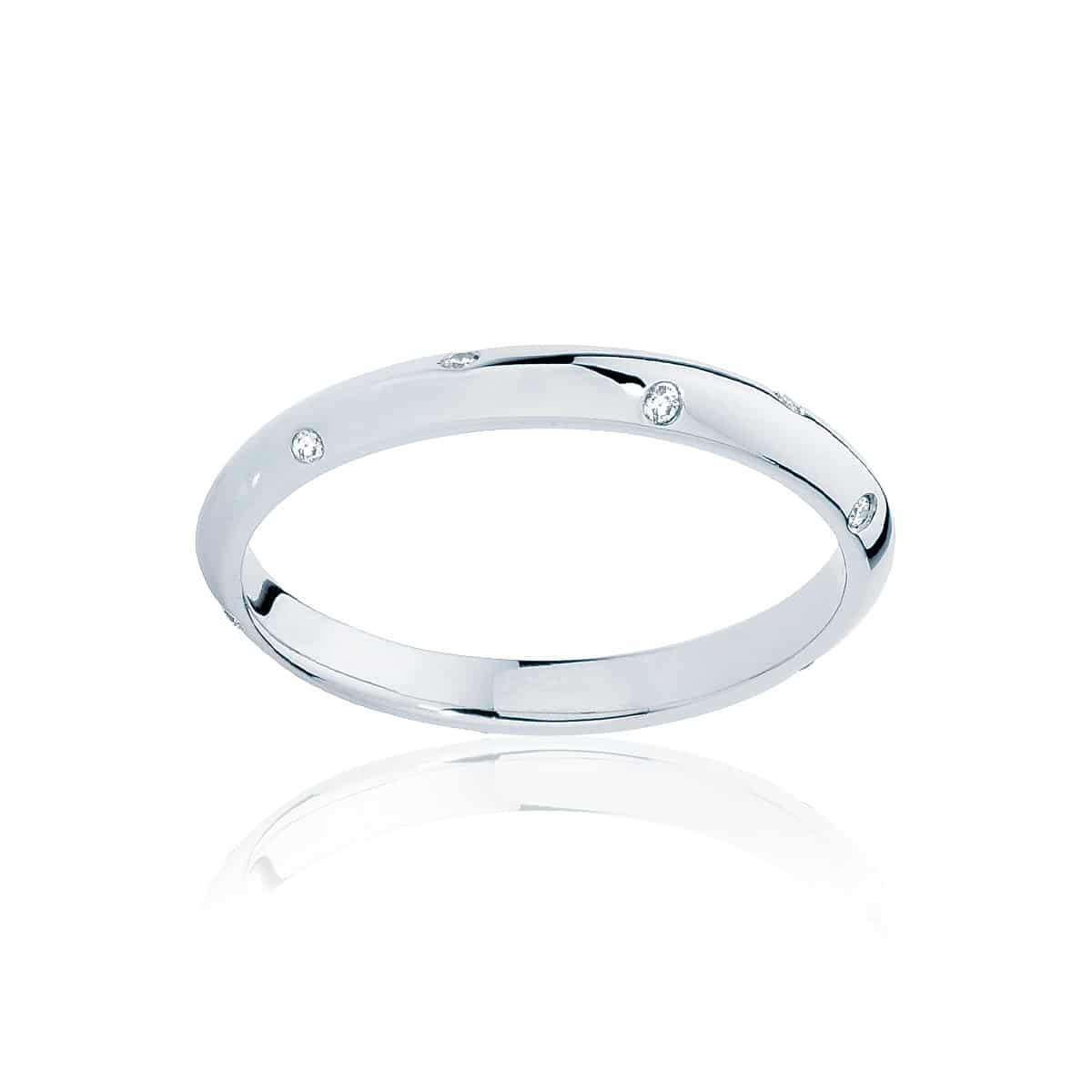 Womens White Gold Wedding Ring|Seville