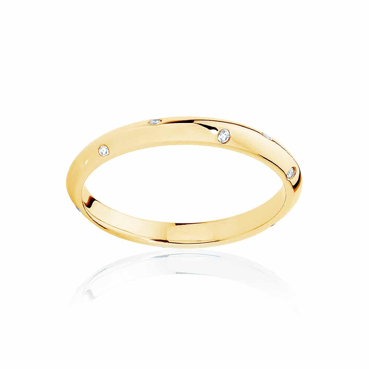 Womens Yellow Gold Wedding Ring|Seville